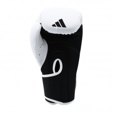 Боксерские перчатки Adidas Power 25 | белый/черный | PWR25TG