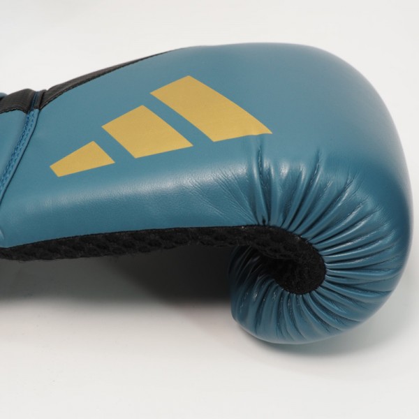 Боксерські рукавички Adidas Power 50 | синій\золотий | PWR50TG