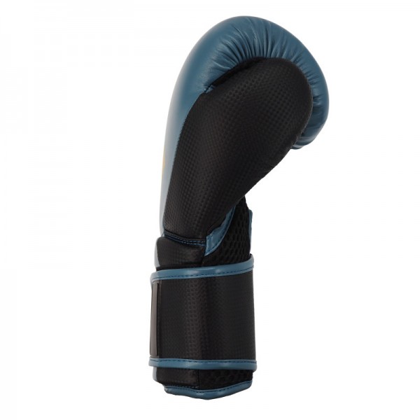 Боксерські рукавички Adidas Power 50 | синій\золотий | PWR50TG