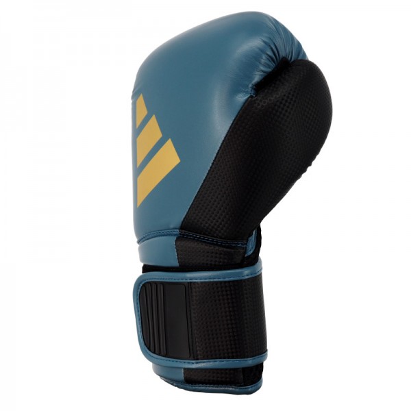 Боксерські рукавички Adidas Power 50 | синій\золотий | PWR50TG