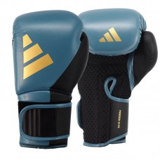Боксерские перчатки Adidas Power 50 | синий\золотой | PWR50TG
