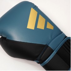 Боксерские перчатки Adidas Power 50 | синий\золотой | PWR50TG