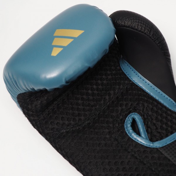 Боксерські рукавички Adidas Power 50 | синій\золотий | PWR50TG