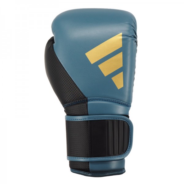 Боксерські рукавички Adidas Power 50 | синій\золотий | PWR50TG
