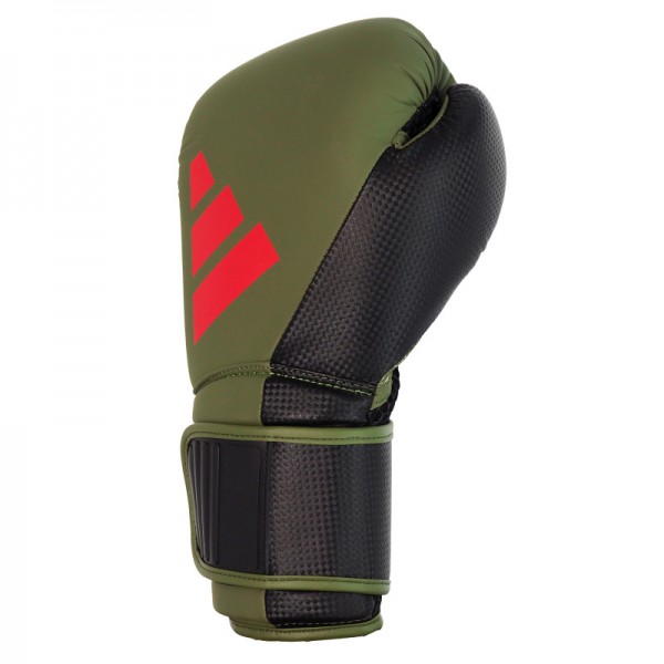 Боксерские перчатки Adidas Power 50 | зеленый/красный | PWR50TG