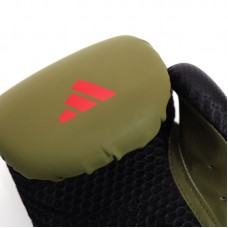 Боксерские перчатки Adidas Power 50 | зеленый/красный | PWR50TG