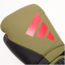 Боксерские перчатки Adidas Power 50 | зеленый/красный | PWR50TG