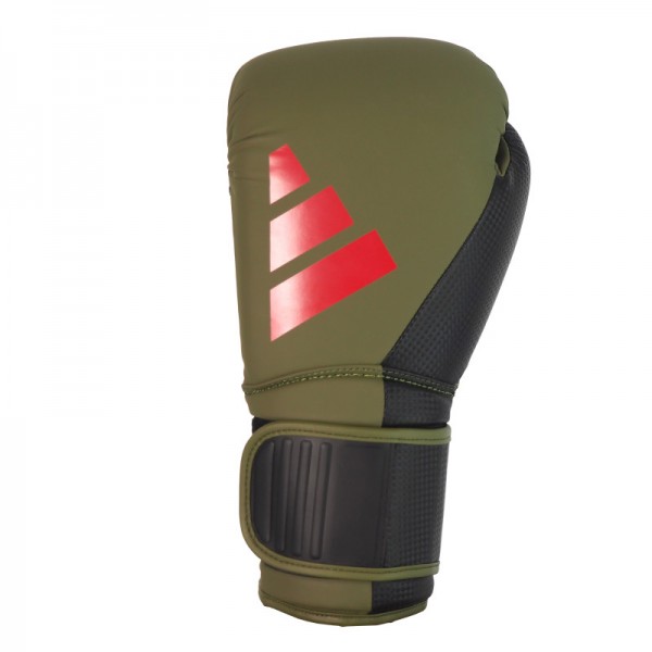 Боксерские перчатки Adidas Power 50 | зеленый/красный | PWR50TG