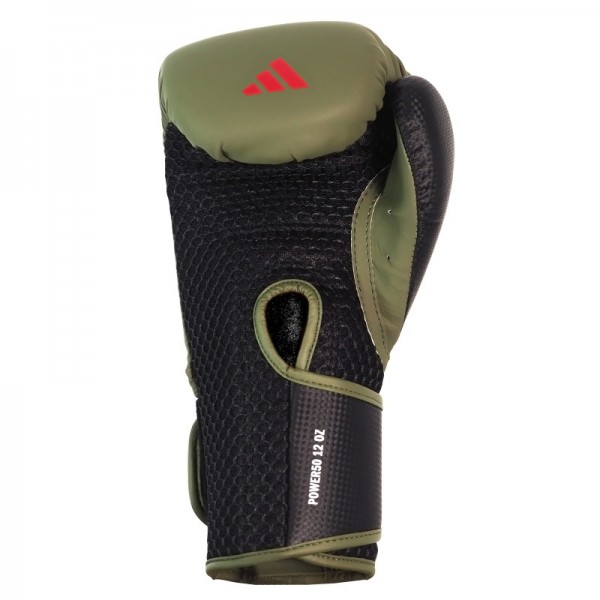 Боксерские перчатки Adidas Power 50 | зеленый/красный | PWR50TG