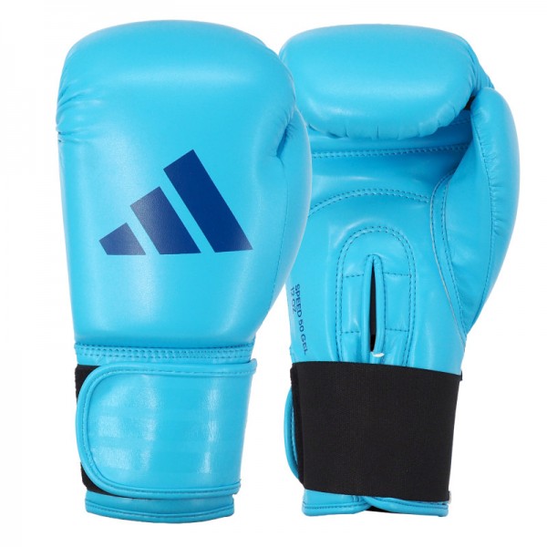 Боксерские перчатки Adidas "Speed 50" | голубой/синий | ADISBG50