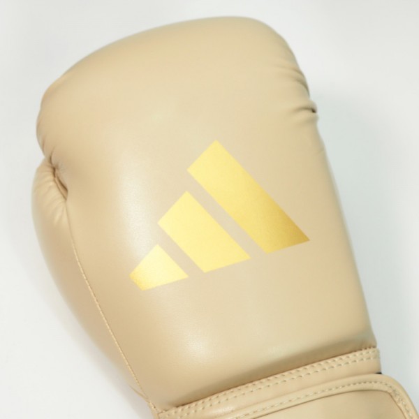 Боксерские перчатки Adidas "Speed 50" | бежевый/золото | SBG50