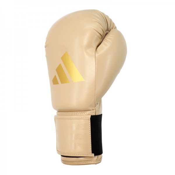 Боксерские перчатки Adidas "Speed 50" | бежевый/золото | SBG50