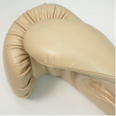 Боксерские перчатки Adidas "Speed 50" | бежевый/золото | ADISBG50