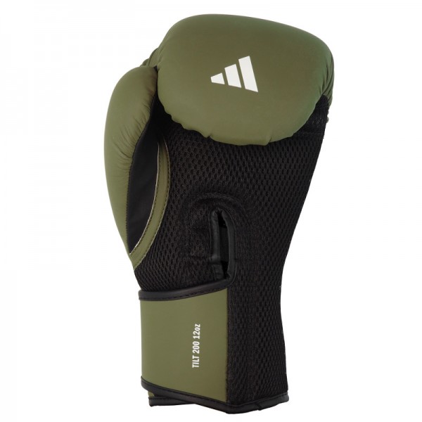 Боксерські рукавички Adidas Speed Tilt 200 | зелено/білі | SPD200TG