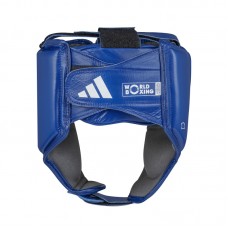 Боксерский шлем Adidas с лицензией World Boxing | синий | WOBHG1