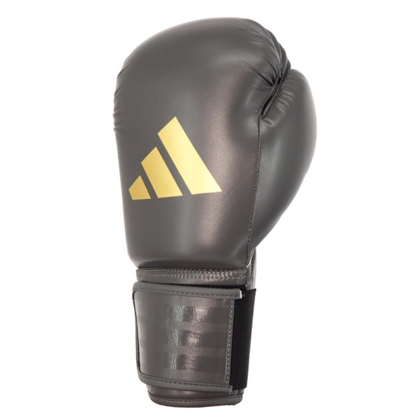 Боксерские перчатки Adidas "Speed 50" | серый/золото | SBG50