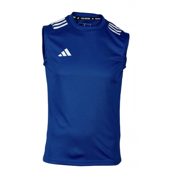 Майка для кікбоксингу Adidas Kick Light Sleeveless | синя | AdiWAKOST1