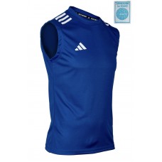 Майка для кікбоксингу Adidas Kick Light Sleeveless | синя | AdiWAKOST1