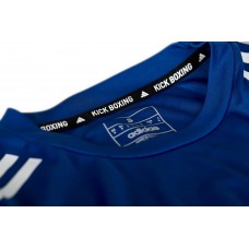 Майка для кікбоксингу Adidas Kick Light Sleeveless | синя | AdiWAKOST1