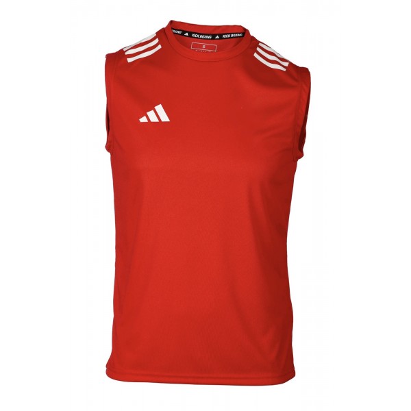 Майка для кікбоксингу Adidas Kick Light Sleeveless | червона | AdiWAKOST1