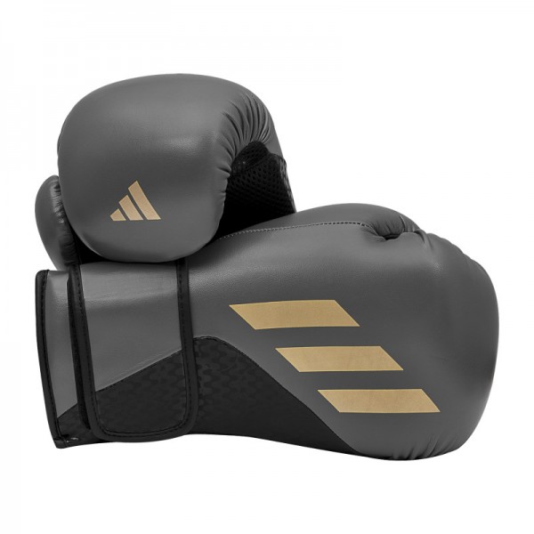 Боксерські рукавички Adidas Speed Tilt 200 | сірий/золотий | TLT200TG