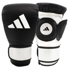 Лапа-перчатка Adidas Coach Spar Gloves | чёрно-белые | COBG1