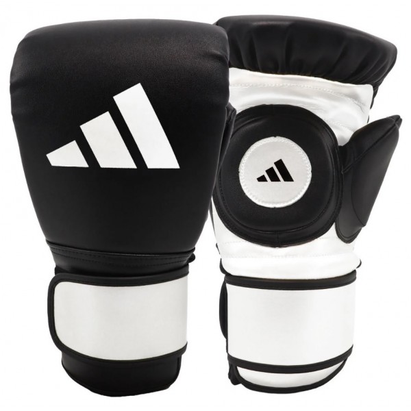 Лапа-перчатка Adidas Coach Spar Gloves | чёрно-белые | COBG1