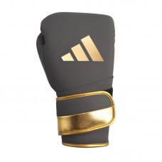 Боксерские перчатки Adidas Adispeed 501 | серый/золото | SBG501