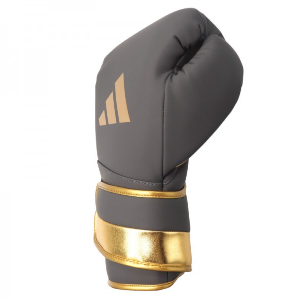 Боксерські рукавички Adidas Adispeed 501 | сірий/золото | SBG501