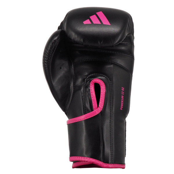 Боксерські рукавички Adidas Power 100 | чорний/рожевий | PWR100TG