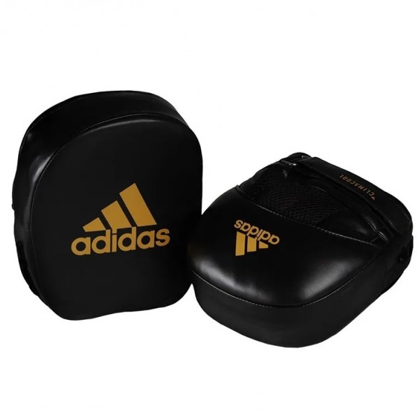 Лапы квадратные Adidas Elite Mini Mitt Square | черно/золотые | ADIEMP01-AD0006096