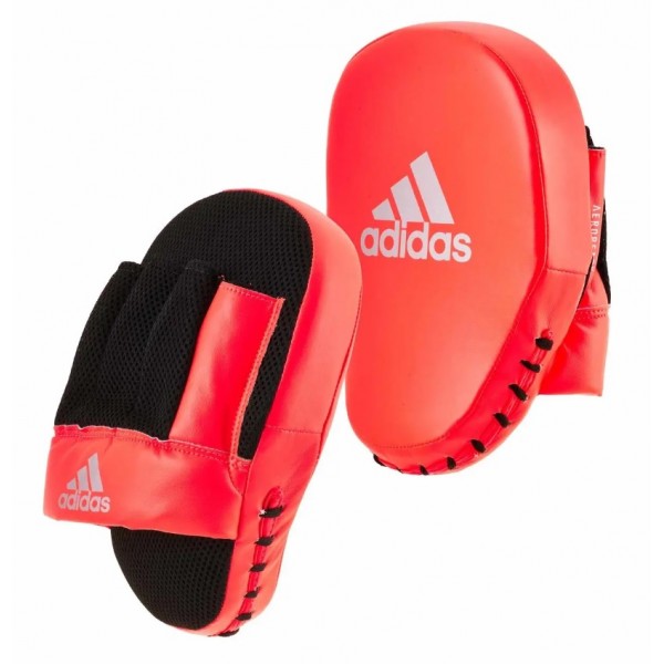 Лапи швидкісні Adidas Speed Coach Mitts | чорно/червоні | ADISBAC014-AD0006095