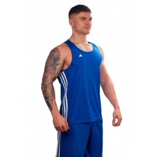 Форма для занятий боксом Base Punch New шорты + майка | синяя | ADIDAS ADIBTT02/ADIBTS02