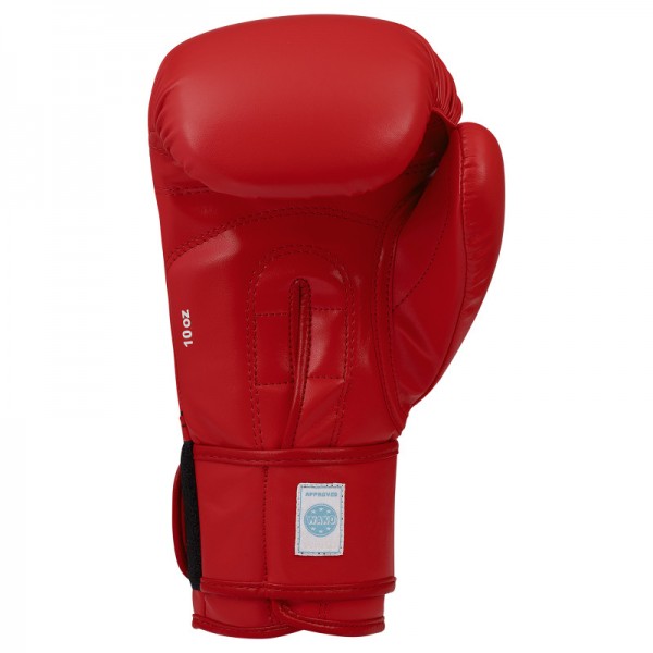 Рукавички Adidas Training Gloves для боксу та кікбоксингу з ліцензією Wako | червоний | ADIWAKOG2