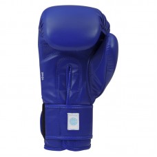 Перчатки Adidas Training Gloves для бокса и кикбоксинга с лицензией Wako | синий | ADIWAKOG2
