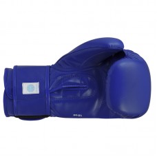Перчатки Adidas Training Gloves для бокса и кикбоксинга с лицензией Wako | синий | ADIWAKOG2