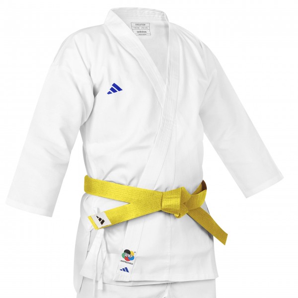 Кімоно для карате Adidas Evolution з ліцензією WKF | білий | K201EK