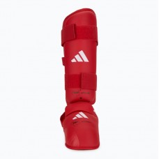 Защита голени и стопы WKF | красный | ADIDAS 661.35
