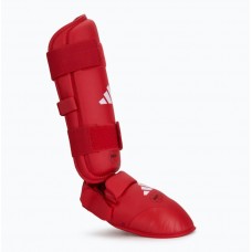 Защита голени и стопы WKF | красный | ADIDAS 661.35