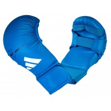 Рукавички для карате з ліцензією WKF | синій | ADIDAS 661.22