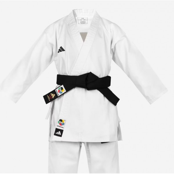 Кимоно для каратэ Adidas Club  с лицензией WKF | белый | K220C