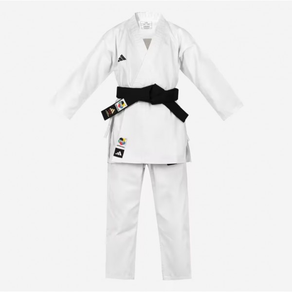 Кимоно для каратэ Adidas Club  с лицензией WKF | белый | K220C