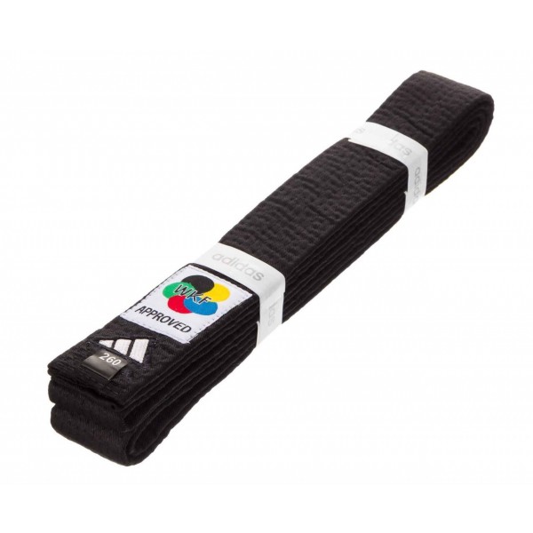 Пояс для карате серии ELITE WKF | черный | ADIDAS ADIB240WKF-000001094