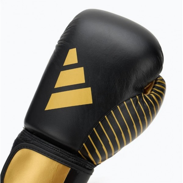 Перчатки с лицензией Wako для бокса и кикбоксинга | черно/золотой | ADIDAS adiKBWKF200-AD0006535