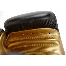 Рукавички з ліцензією Wako для боксу та кікбоксингу | чорно/золотий | ADIDAS adiKBWKF200