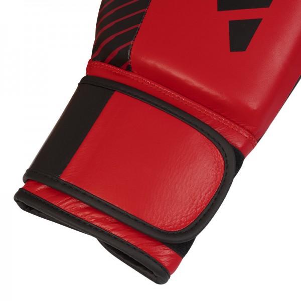 Перчатки Adidas для бокса и кикбоксинга с лицензией Wako | красно/черный | KBWKF200