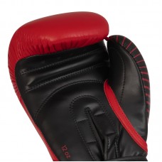 Перчатки с лицензией Wako для бокса и кикбоксинга | красно/черный | ADIDAS adiKBWKF200