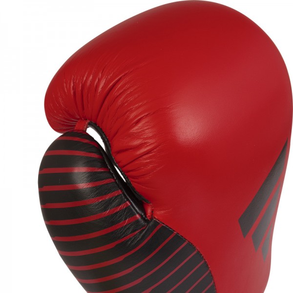 Перчатки Adidas для бокса и кикбоксинга с лицензией Wako | красно/черный | KBWKF200