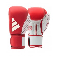 Перчатки с лицензией Wako для бокса и кикбоксинга | красно/белый | ADIDAS adiKBWKF200