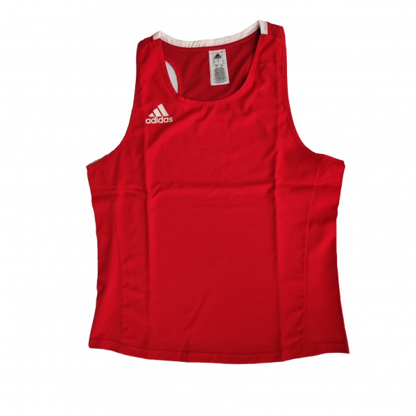 Женская форма для занятий боксом Olympic Woman шорты-юбка + майка | красная | ADIDAS ADIAIBA20TW\ADIAIBA20SKW-AD0006505